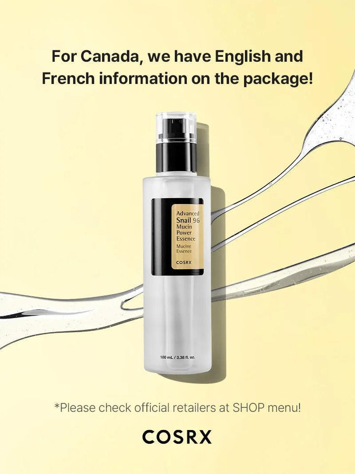 advanced snail 96 mucin power essence 100ml. advanced snail 96 mucin power essence 100ml.