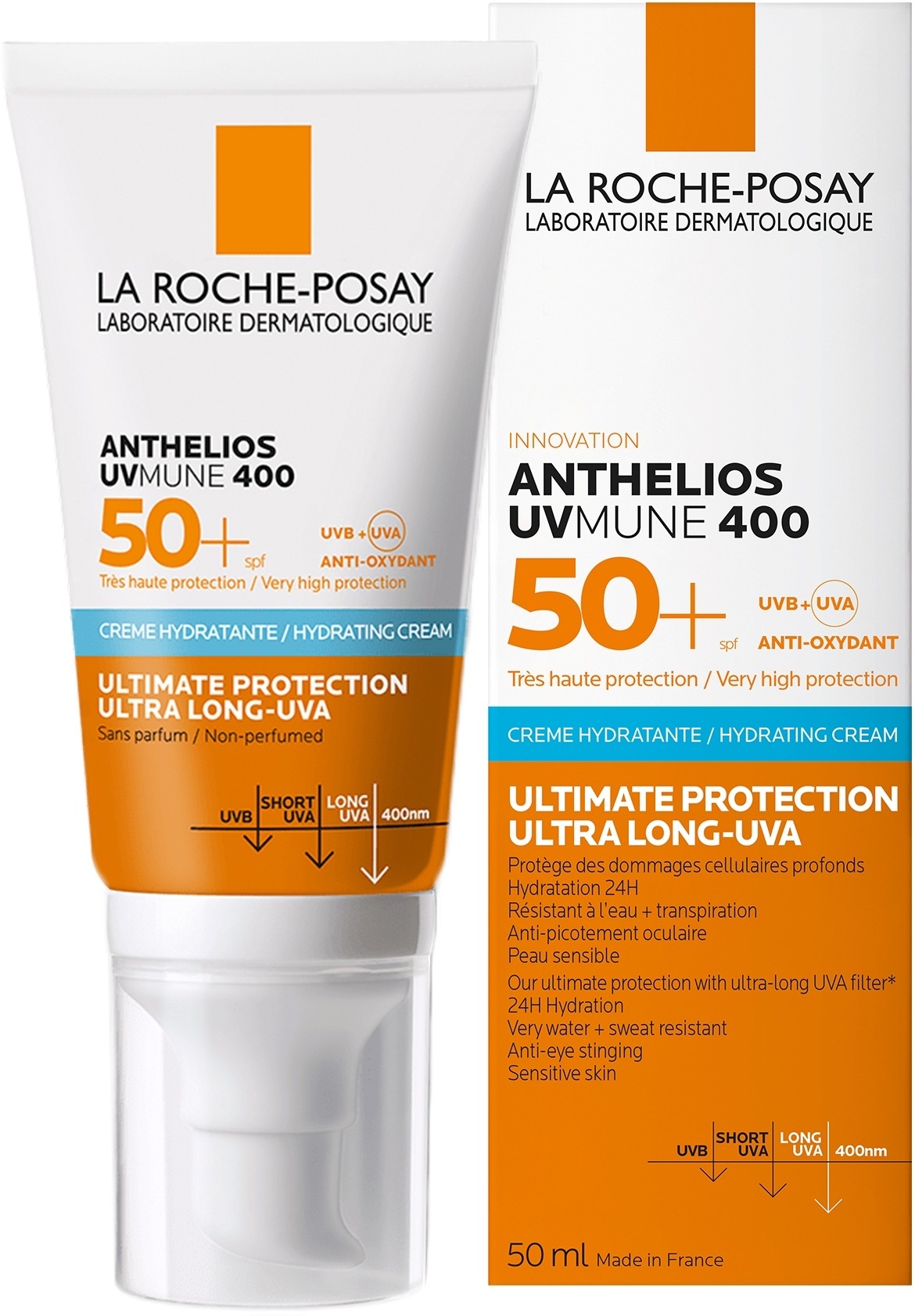 anthelios uvmune 400 hydrating cream spf50+ anthelios uvmune 400 hydrating cream spf50+