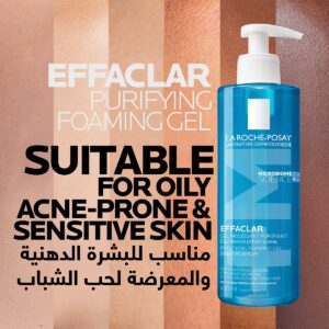 Effaclar Acne Foaming Cleansing Gel for Oily and Acne Prone Skin - 400ml effaclar micro peeling purifying gel cleanser 400ml (copy)