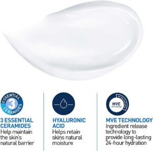 moisturizing cream for dry skin with hyaluronic acid 340g