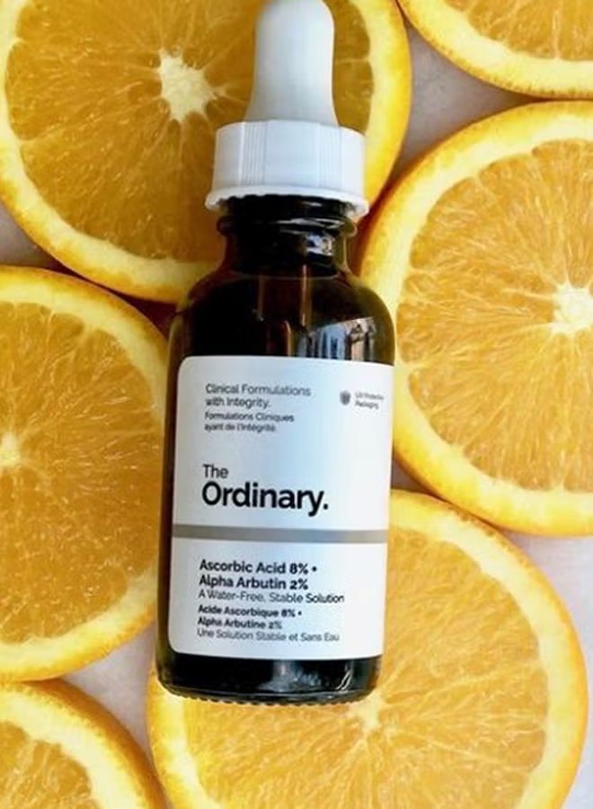 ascorbic acid 8% + alpha arbutin 2% 30ml brightening serum ascorbic acid 8% + alpha arbutin 2% 30ml brightening serum