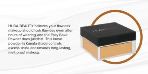 huda beauty easy bake fragrance free powder kunafa