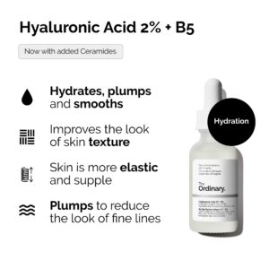 hyaluronic acid 2% + b5 30ml hydrating serum