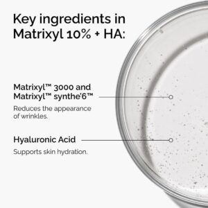 matrixyl 10% + ha 30ml firming & fine line serum